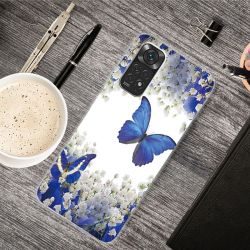 Zadný kryt Painted Pattern Motýľ a kvety – Xiaomi Redmi Note 11 Pro