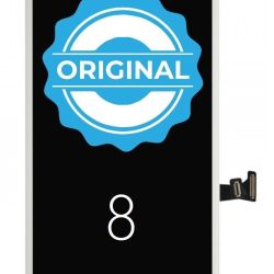 Apple ORIGINAL Biely LCD displej iPhone 8 + dotyková doska
