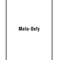 Hydrogel - matná ochranná fólia - Motorola Defy (2021)