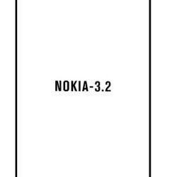 Hydrogel - matná ochranná fólia - Nokia 3.2