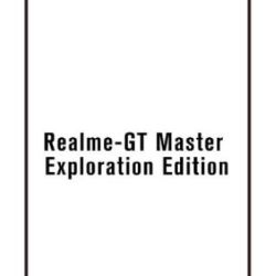 Hydrogel - matná ochranná fólia - Realme GT Master Explorer
