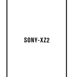 Hydrogel - matná ochranná fólia - Sony Xperia XZ2