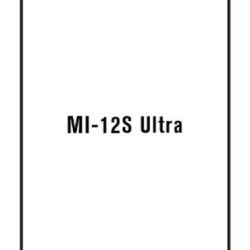 Hydrogel - matná ochranná fólia - Xiaomi 12S Ultra