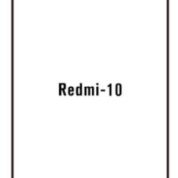 Hydrogel - matná ochranná fólia - Xiaomi Redmi 10 5G