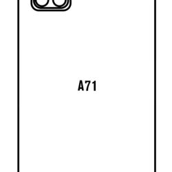 Hydrogel - matná zadná ochranná fólia - Samsung Galaxy A71