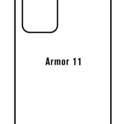 Hydrogel - matná zadná ochranná fólia - Ulefone Armor 11 5G
