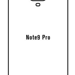 Hydrogel - zadná ochranná fólia - Xiaomi Redmi Note 9 Pro