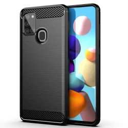 Forcell CARBON Case  Samsung Galaxy A21S čierny