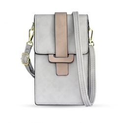 MG Fancy Bag Handmade kabelka na mobil, sivá