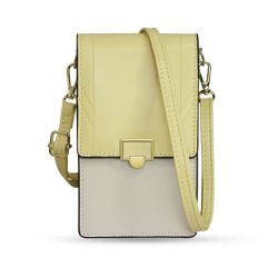 MG Fancy Bag Handmade kabelka na mobil, žltá