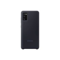 Original Silicone Cover EF-PA415TBEGEU Samsung Galaxy A41 čierny blister