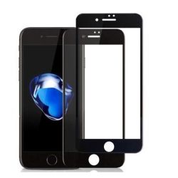 10ks balenie - 3D ochranné sklo na celý displej - iPhone 6/6S - čierne