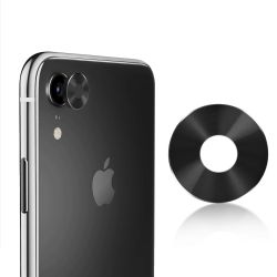 Camera Lens Protector (čierne) - Ochranné sklo na zadnú kameru pre Apple iPhone XR