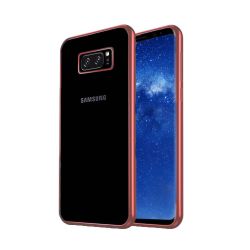 METALLIC Silikónový obal Samsung Galaxy Note 8 ružový