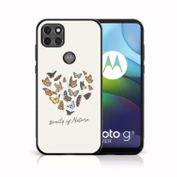 MY ART Silikónový kryt Motorola Moto G9 Power BUTTERFLIES (026)