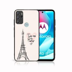MY ART Silikónový obal Motorola Moto G60s PARIS (057)