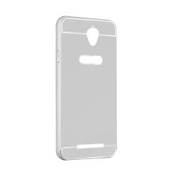 Ochranný zrkadlový obal Asus ZenFone Go 4,5' (ZC550TG) strieborný
