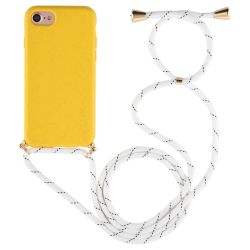 ROPE Kryt so šnúrkou Apple iPhone 7 / iPhone 8 / iPhone SE 2022 / 2020 žltý