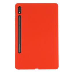 RUBBER Ochranný kryt Samsung Galaxy Tab S8 / Tab S7 červený