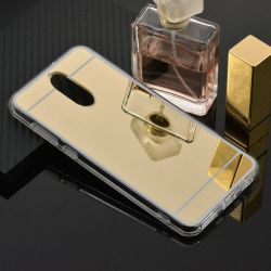 Zrkadlový silikónový obal Huawei Mate 10 Lite zlatý
