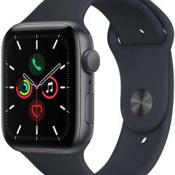 Apple Watch SE GPS 40mm Space Grey Aluminium Case with Midnight Sport Band MKQ13VR/A