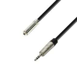 Adam Hall Cables K4 BYVW 0300 - Headphone Extension 3.5 mm Jack Socket Stereo to 3.5