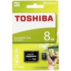 Sandisk Toshiba MicroSD Card 8GB + adapter SD