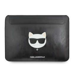 Karl Lagerfeld Choupette Head Embossed Computer Sleeve 13/14' Black