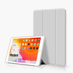 TriFold Smart Case - kryt so stojančekom pre iPad 9.7 (okrem iPad Pro 9.7) - šedý