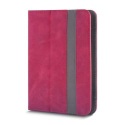 Univerzálne knižkové puzdro Fantasia červené pre tablet s 9 - 10 palcovým displejom
