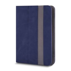 Univerzálne knižkové puzdro Fantasia modré pre tablet s 9 - 10 palcovým displejom