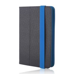 Univerzálne knižkové puzdro Orbi čierno-modré pre tablet s 9 - 10 palcovým displejom