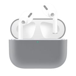 Silikónové puzdro Solid case sivé – Apple AirPods Pro