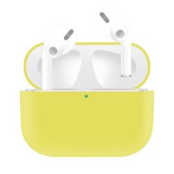 Silikónové puzdro Solid case žlté – Apple AirPods Pro