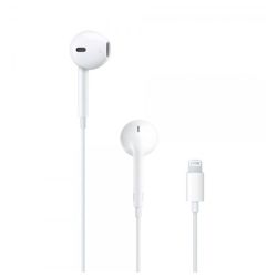 Apple EarPods s konektorom Lightning slúchadlá s mikrofónom Bulk, biele