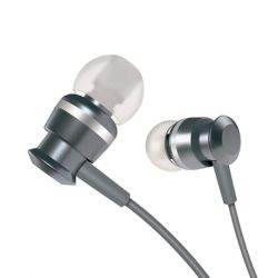 Joyroom Metal Wired slúchadlá do uší 3.5mm, sivé (JR-EL122)