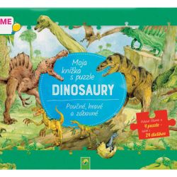 ESMARA® Detská puzzle knižka „Vieme to!“ (dinosaury)