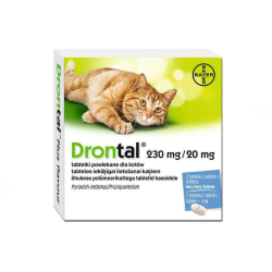 DRONTAL pre mačky 2 tablety
