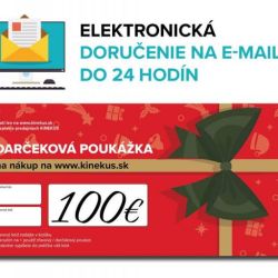 Kinekus Darčeková poukážka 100 €, červená, e-mailom