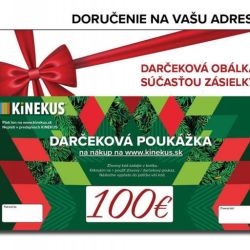 Kinekus Darčeková poukážka 100 €, zelená, poštou