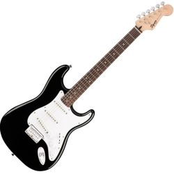 Squier Bullet Stratocaster Hard Tail, Black