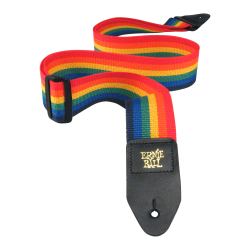 Ernie Ball Polypro Rainbow Strap