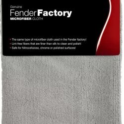 Fender Factory Microfiber Cloth, Gray