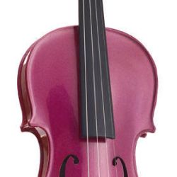 STENTOR Violin 4/4, Harlequin, Set, Pink