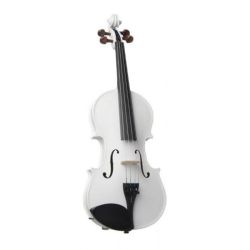 STENTOR Violin 4/4, Harlequin, Set, white