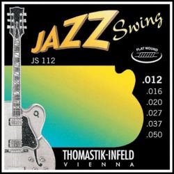 Thomastik - Jazz Swing 12-50 Brass Flat Wound Set