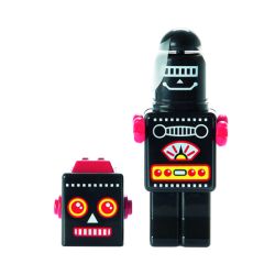 Fan mini Robot /ventilátor, čierny
