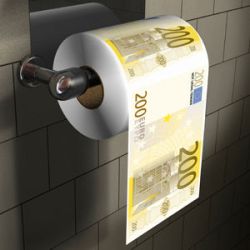 Toaletný papier 200 Euro