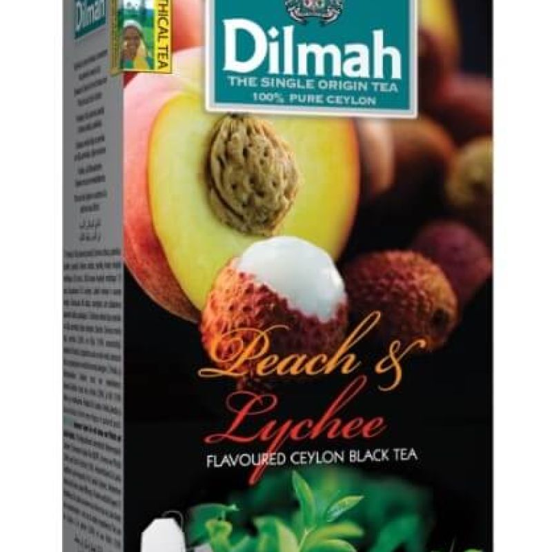 Dilmah Čaj čierny, Broskyňa, Lychee 20 ks