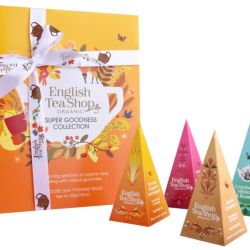 English Tea Shop Darčeková kolekcia Super goodness oranžová BIO 12 pyramidek